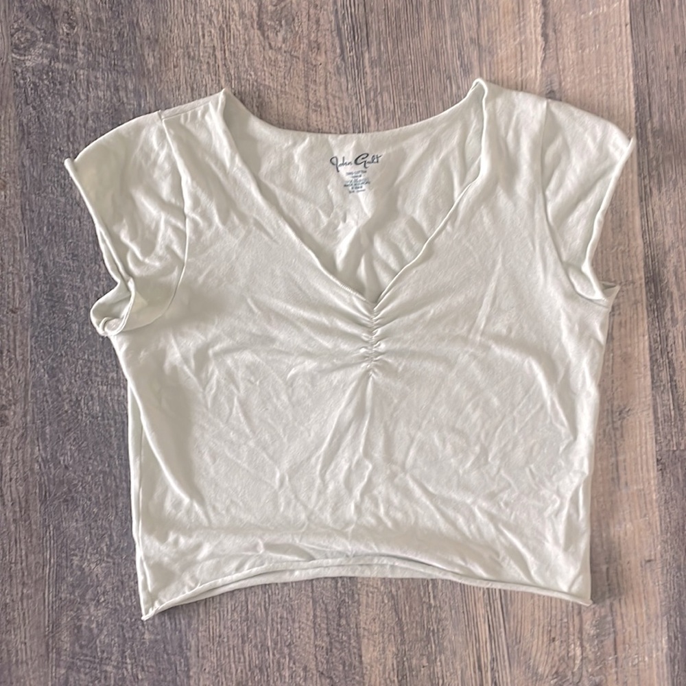 pale green brandy melville gina top